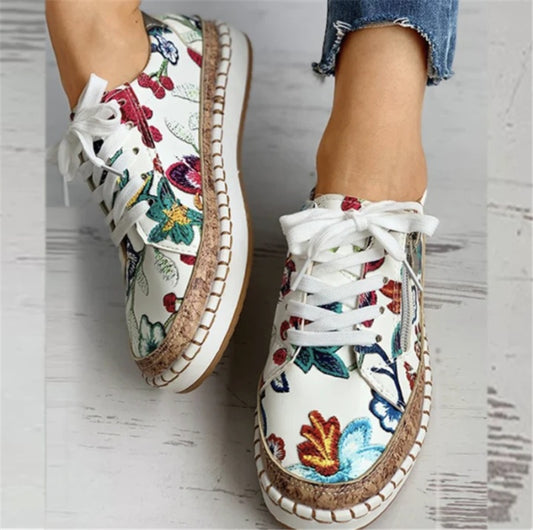Santorini Flower Schuhe - #1 Trend der Saison